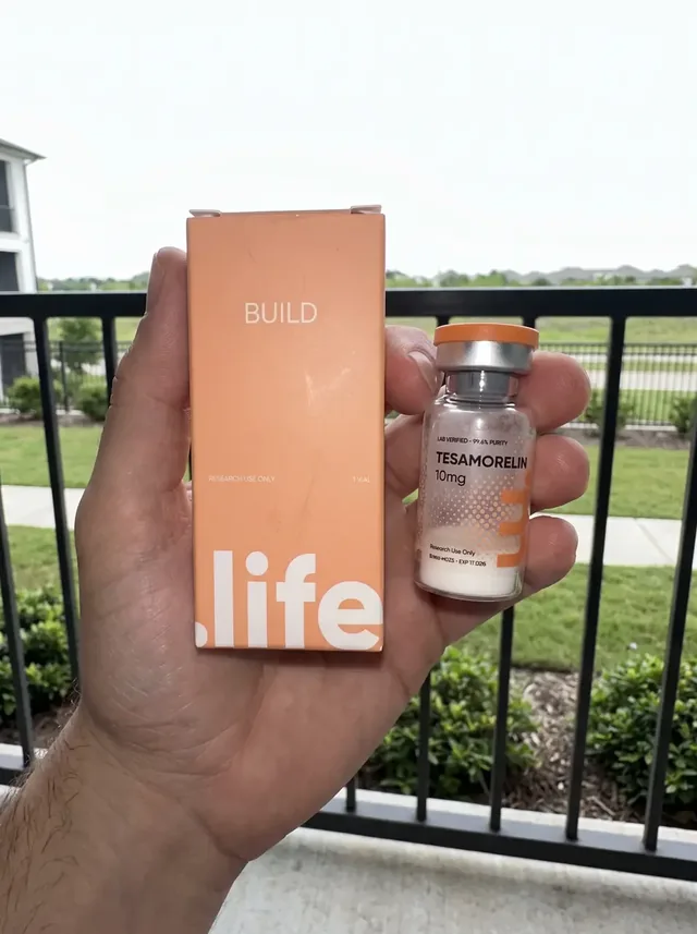 Customer photo review of Tesamorelin