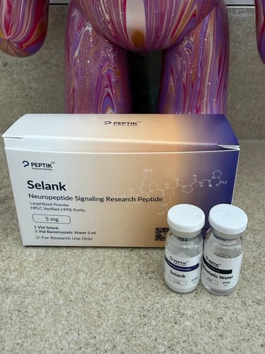 Customer photo review of Selank Lyophilized Vial + Sterile Water