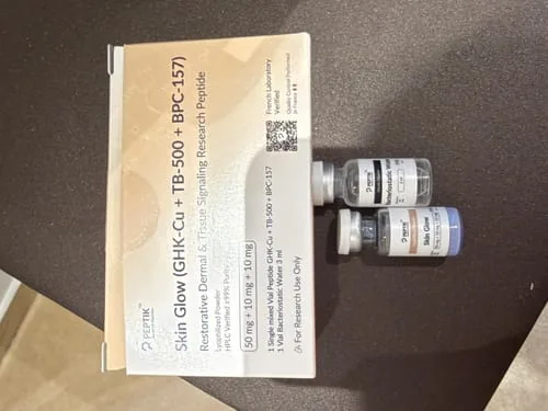 Customer photo review of Skin Glow (GHK-Cu/TB-500/BPC-157) Lyophilized Vial