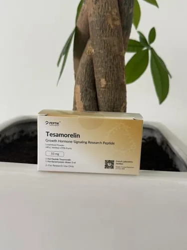 Customer photo review of Tesamorelin Lyophilized Vial + Sterile Water