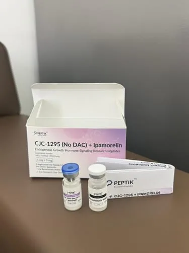 Customer photo review of CJC-1295 (NO DAC) + Ipamorelin Lyophilized Vial + Sterile Water