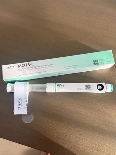 Customer photo review of MOTS-C Lyophilized Vial + Sterile Water