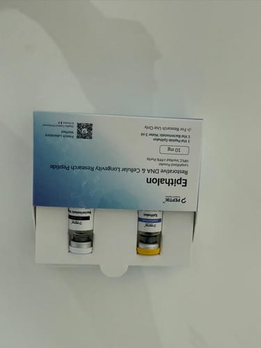 Customer photo review of Epithalon Lyophilized Vial + Sterile Water