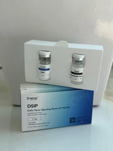 Customer photo review of DSIP Lyophilized Vial + Sterile Water
