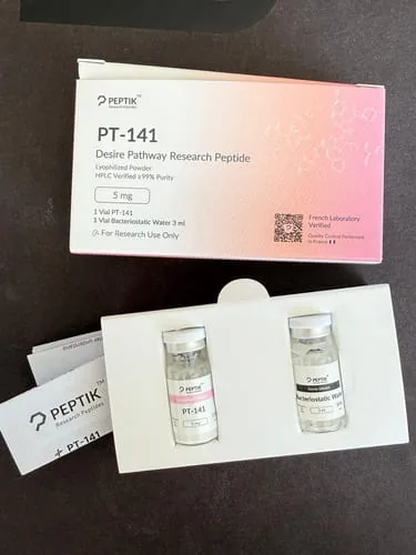 Customer photo review of PT-141 Lyophilized Vial + Sterile Water